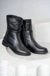 Черевики жіночі зимові натуральна шкіра DJUS SHOES 38 (25,2 см.) 70.097 Чорні - зображення 10