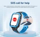 Дитячий годинник для школи Lemfo D39 з SIM карткою, GPS, операційною системою Android 8.1, 16 ГБ пам’яті та TikTok, YouTube, Viber До 7 днів роботи Фіолетовий - зображення 7