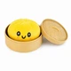 Антистресс игрушка сквиш Пельмень, 10 см, Желтый, Bun Rainbow Mystery Squishy Dumpling - изображение 2