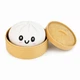 Антистрес іграшка сквіш Пельмень, 10 см, Білий, Bun Rainbow Mystery Squishy Dumpling - зображення 2
