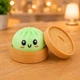 Антистресс игрушка сквиш Пельмень, 10 см, Зеленый, Bun Rainbow Mystery Squishy Dumpling - изображение 10