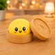 Антистресс игрушка сквиш Пельмень, 10 см, Желтый, Bun Rainbow Mystery Squishy Dumpling - изображение 10