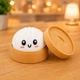 Антистрес іграшка сквіш Пельмень, 10 см, Білий, Bun Rainbow Mystery Squishy Dumpling - зображення 10