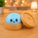 Антистресс игрушка сквиш Пельмень, 10 см, Голубой, Bun Rainbow Mystery Squishy Dumpling - изображение 10