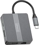 Hub USB-C Zenwire BS-HP706 7w1 HDMI 4K 60Hz DisplayPort Gigabit Ethernet - obraz 2