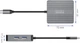Hub USB-C Zenwire BS-HP706 7w1 HDMI 4K 60Hz DisplayPort Gigabit Ethernet - obraz 6