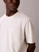 Футболка хлопковая длинная мужская Calvin Klein 4RF225G-YAS(Tofu) 2XL Бежевая (199155886260) - изображение 4