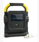 Фонарик с солнечной панелью прожектор Solar Оранжевый 2800 mAh - изображение 2
