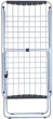 Підлогова сушарка для одягу Eurohome Comfort, до 20 кг, біла(TO-00-00004876-TO) - зображення 3