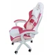 Крісло геймерське Bonro Lady 807 рожево-біле - зображення 7