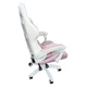 Крісло геймерське Bonro Lady 813 рожево-фіолетове - зображення 7