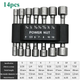 Набор шестигранных головок для шуруповерта 14 PCS sleeve AND - изображение 3