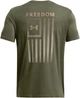 Чоловіча футболка Under Armour Freedom бавовняна хакі мілітарі Розмір 3XL - изображение 2
