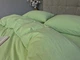 Постельное белье с резинкой Lime green(1371) вареный хлопок Полуторный размер, наволочки 50/70 - изображение 4