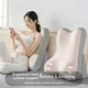 Ортопедическая подушка-трансформер Memory Foam 26X-194 для спины, поясницы и сна, серая, с регулировкой наклона - изображение 3
