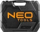Набір інструментів Neo Tools 1/2", 1/4", CrV 110 шт - зображення 4