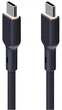Кабель Aukey 240 W USB Type-C – USB Type-C 1.8 m Black (CB-SCC242) - зображення 2