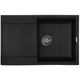 Кухонна мийка Zerix ZS-7950S-03 780x495 урізна, прямокутна, чорний матовий (ZX4580) - зображення 1