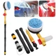 Щетка для мытья авто с подключением к шлангу Water Blast Cleaner Roto Brush MAG-764, вращающаяся - изображение 4