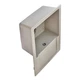 Гранитная мойка для кухни Zerix ZS-6250S-07 615x495 накладная, прямоугольная, мрамор (ZX4590) - изображение 3