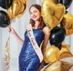 Стрічка атласна весільна для подруг нареченої Team Bride рожеве золото 1шт (5297) - изображение 6