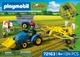 Ігровий набір Playmobil Country Невеликий трактор з сінорушилкою 84 елементи 72163 (4008789721631) - зображення 1