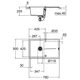 Grohe K400 50-C Композитная мойка, графит (31639AP0) - изображение 4