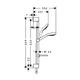 Hansgrohe Croma Select E Vario Душевой набор, белый/хром (26582400) - изображение 4