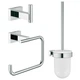 Набір аксесуарів 3 в 1 Grohe Essentials Cube New (40757001) - зображення 1