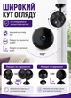 Бездротова WiFi міні камера відеоспостереження для дому та офісу Full HD портативна камера з мікрофоном MicroSD до 128 ГБ - зображення 3