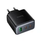 Сетевое зарядное устройство 65W HOCO C160A USB/2хType-C с кабелем Type-C - Type-C - изображение 2