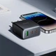 Сетевое зарядное устройство 65W HOCO C160A USB/2хType-C с кабелем Type-C - Type-C - изображение 8