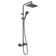Hansgrohe Vernis Shape Душевая система с термостатом, черный матовый (26286670) - изображение 1