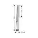 Лійка для душу Hansgrohe Pulsify E 100 1jet EcoSmart (колір - білий матовий) 24320700 - изображение 10