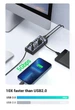 USB-хаб UGREEN CM481 концентратор 7 в 1 - зображення 4