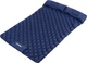 Надувний матрац для кемпінгу Outtec Nylon O-42641 205 x 120 x 15 см двомісний Синій (5905884426418) - зображення 8
