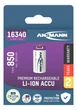  Акумулятор Ansmann Li-Ion 16340/RCR123 850mAh 3.6V USB-C (1300-0015) - зображення 3