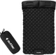Надувний матрац для кемпінгу Outtec Nylon O-05169 205 x 120 x 15 см двомісний Чорний (5905399051693) - зображення 8