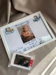 Набір для створення відбитків ручок та ніжок малюка Метрика зі штампом в рамці А4 - изображение 2