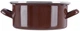 Garnek emaliowany Orion Brown Brązowy 2.2  l (8592381218522) - obraz 2
