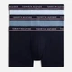 Набор трусов боксеров мужских Tommy Hilfiger 09T4431-U9N(Fossil) M 3 шт Синий (198928011489) - изображение 1