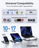 Док-станция Choetech 11-in-1 USB-C to HDMI + 2xUSB-A 3.0 + USB-C 3.0 + 2xUSB-A 2.0 + 3.5mm + SD/TF + PD 100W Gray (HUB-M92-GY) - изображение 4