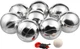 Zestaw do gry w bule Outtec petanque z etui (8 kul) (5905884429730) - obraz 6