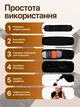 Подушка-чехол для ручной клади в самолет | Сумка для одежды | Travel Pillow Bag 79×18 см, с ремнями, синяя - изображение 9