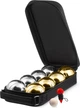 Zestaw do gry w bule Outtec petanque 8 kul + kula celownicza + miernik + etui (5905884429747) - obraz 2