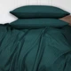Съемный чехол для подушки MirSon Pique №10-05 Arrowline Emerald 50х70 см (2200013811800) - изображение 2