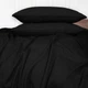 Съемный чехол для подушки MirSon Pique №10-06 Arrowline Black 40х60 см (2200013811701) - изображение 2