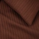 Съемный чехол для подушки MirSon Pique №10-02 Arrowline Brown 60х60 см (2200013811725) - изображение 1