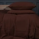 Съемный чехол для подушки MirSon Pique №10-02 Arrowline Brown 70х70 см (2200013811732) - изображение 3
