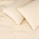 Съемный чехол для подушки MirSon Pique №10-03 Arrowline Cream 70х70 см (2200013811763) - изображение 3